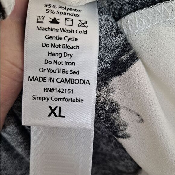 LuLaRoe Evelyn Smocked Waist Maxi Dress Beautiful NWT XL - Picture 5 of 6